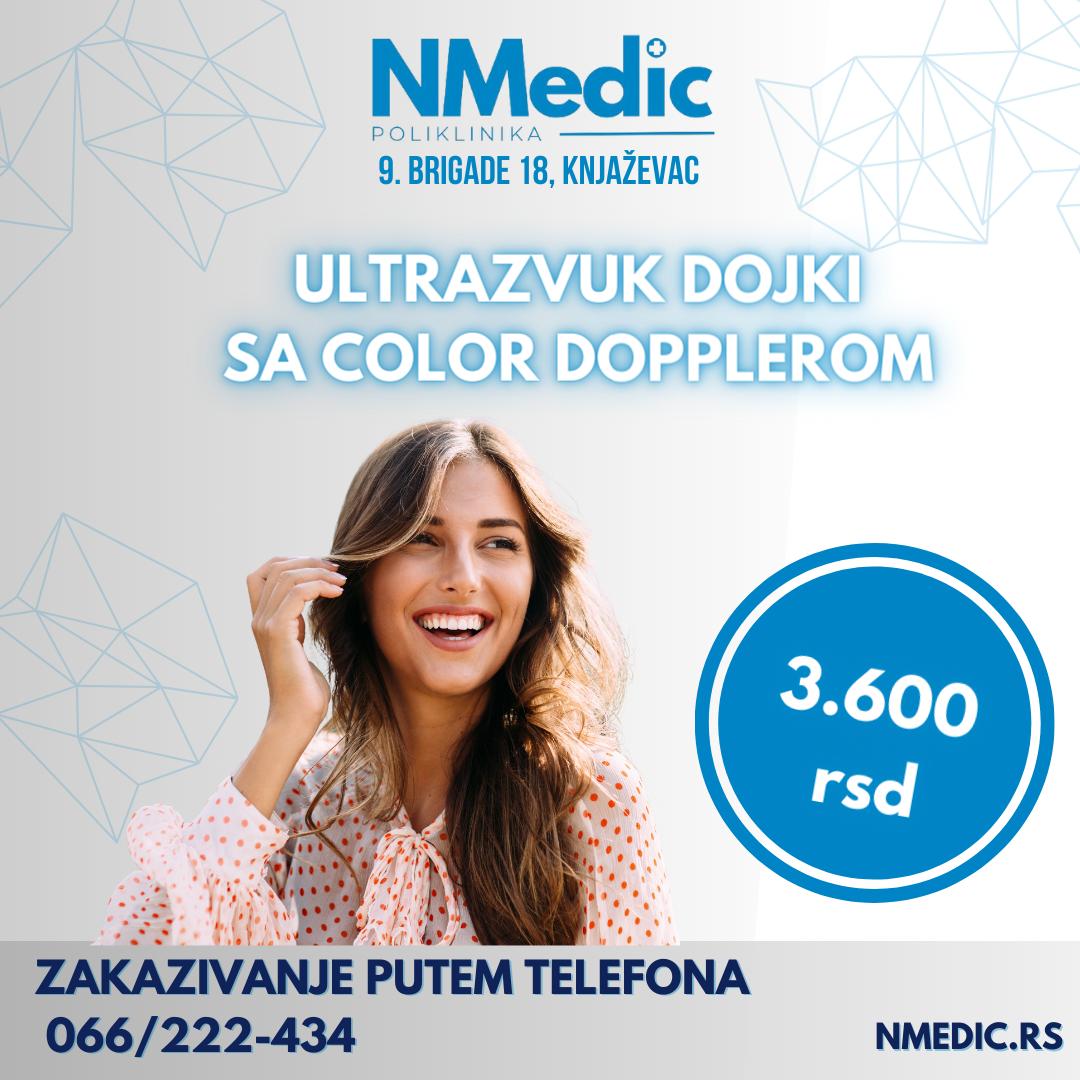 Poliklinika NMedic - Ultrazvuk dojke